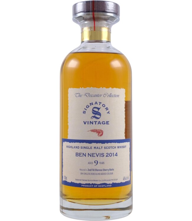 Ben Nevis Ben Nevis 2014 Signatory Vintage - Ibisco Decanter