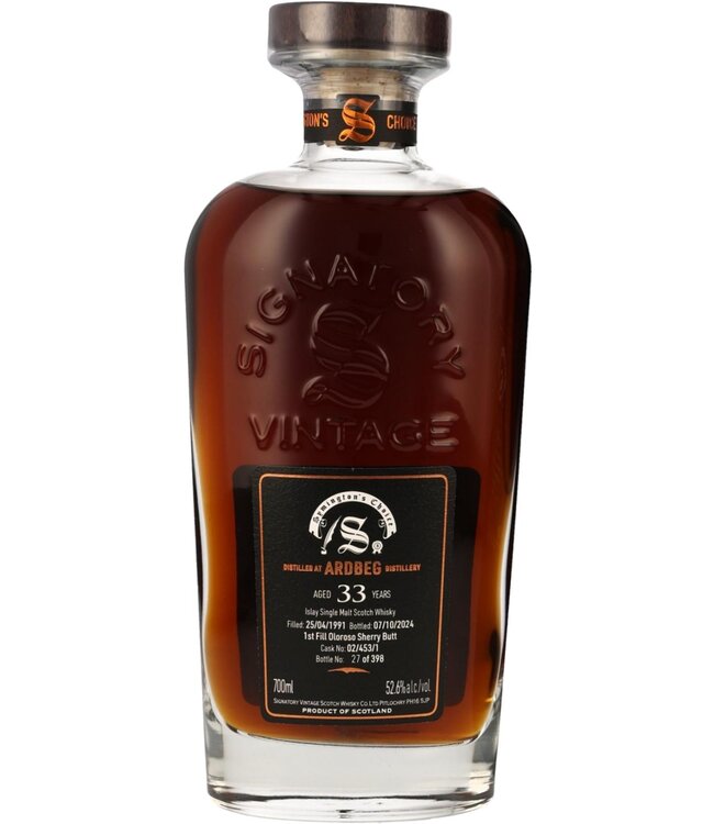 Ardbeg Ardbeg 1991 - Signatory Vintage - Symington's choice