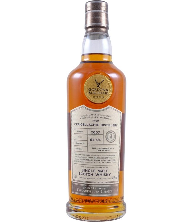 Craigellachie Craigellachie 2007 Gordon & MacPhail