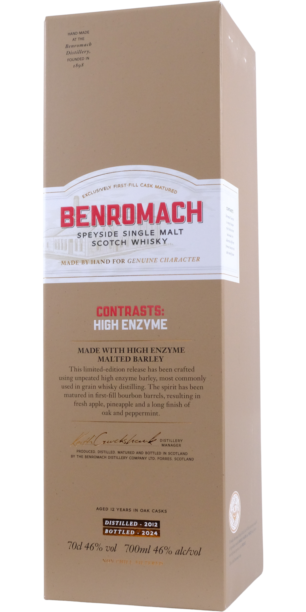 Benromach 2012 Contrasts: High Enzyme - buy online