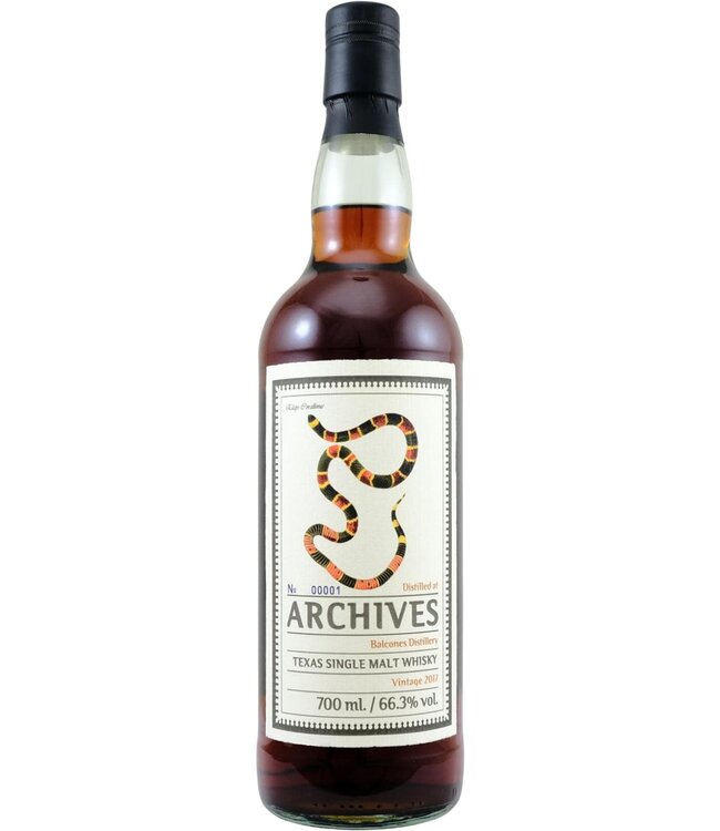 Balcones Balcones 2017 Archives 66.3%