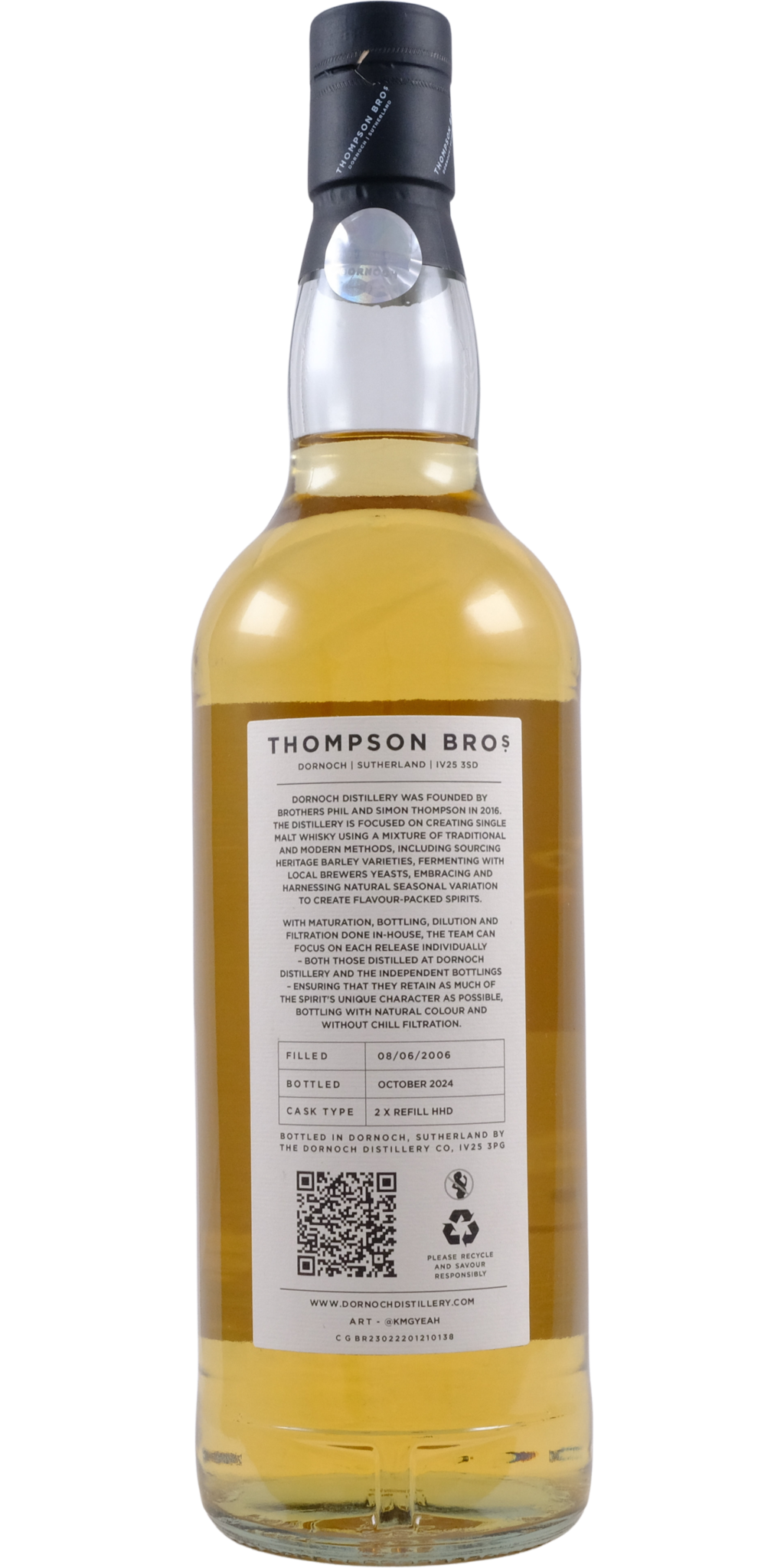 Glentauchers 2006 Thompson Brothers - buy online | Whiskybase Shop