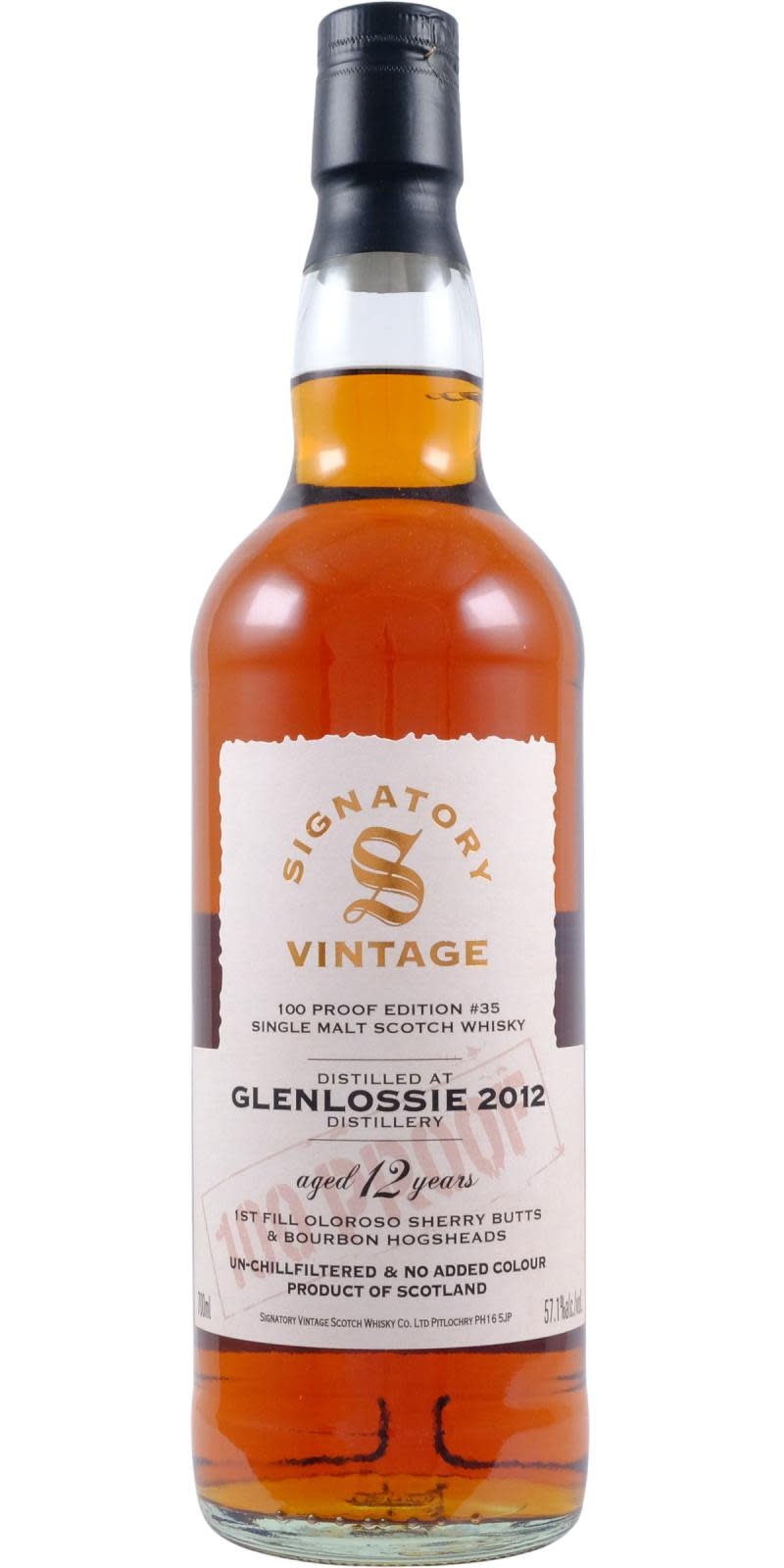 Glenlossie 2012 SV Signatory Vintage - buy online | Whiskybase Shop