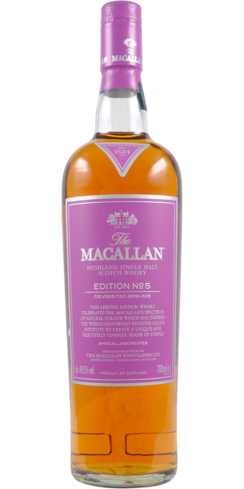 マッカラン The Macallan Edition No. 5 48.5% Macallan Edition No 5 Scotch Whisky – FineLiquors