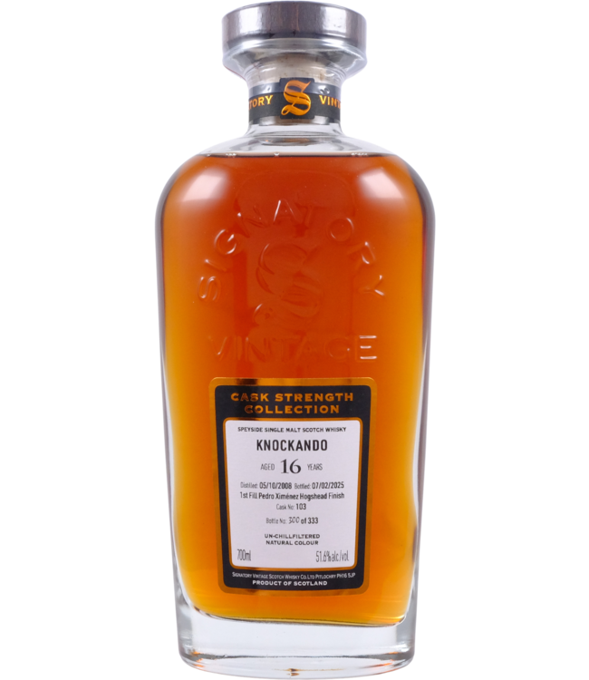 Knockando Knockando 2008 Signatory Vintage - Cask 103