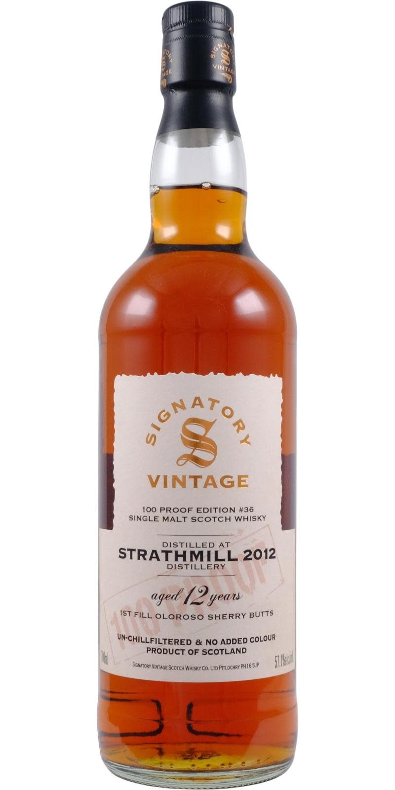 SIGNATORY VINTAGE STRATHMILL 21年 Review 469: Strathmill 22