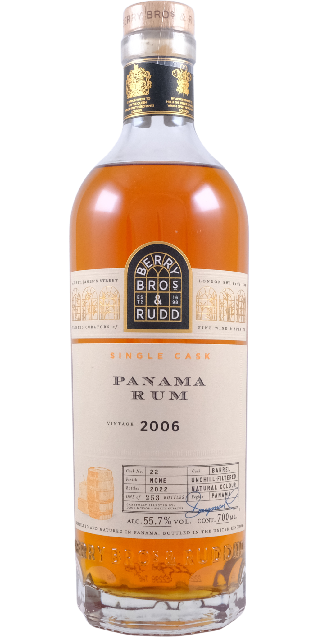 Panama Rum 2006 Berry Bros & Rudd - Cask 22 - buy online