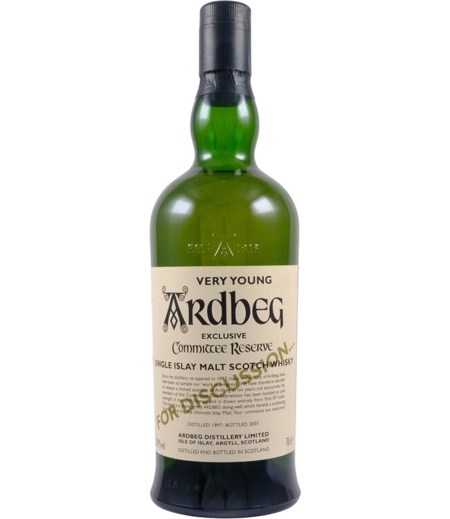 Ardbeg Ardbeg 1997 Very Young - Committee Reserve