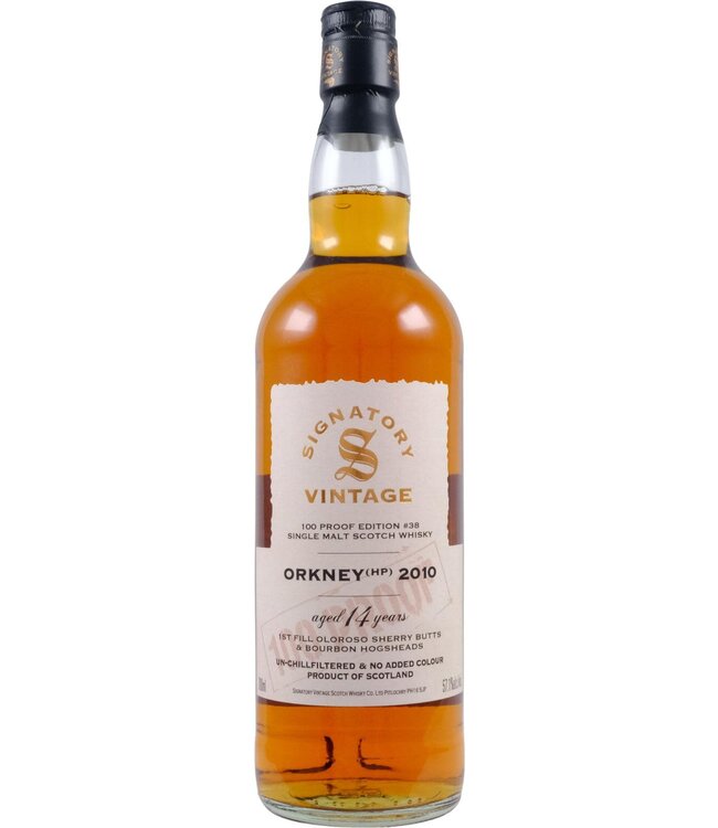 Highland Park Orkney (HP) 2010 Signatory Vintage - 100 Proof #38