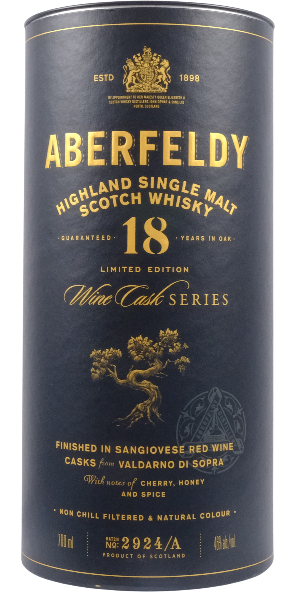 その他 Aberfeldy 18 Year Old Limited Release NAPA VALLEY RED WINE CASK 18 YEAR OLD - Aberfeldy US/EN
