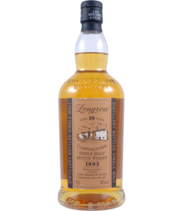 Longrow 1993 10-years-old - No Box - Damage on backlabel