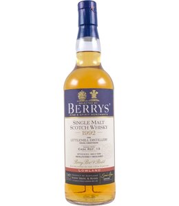 Littlemill 1992 Berry Bros & Rudd - 53.2%