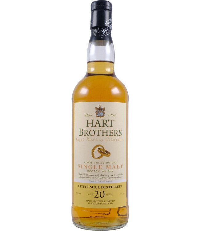 Littlemill Littlemill 20-year-old  Royal Wedding Hart Brothers