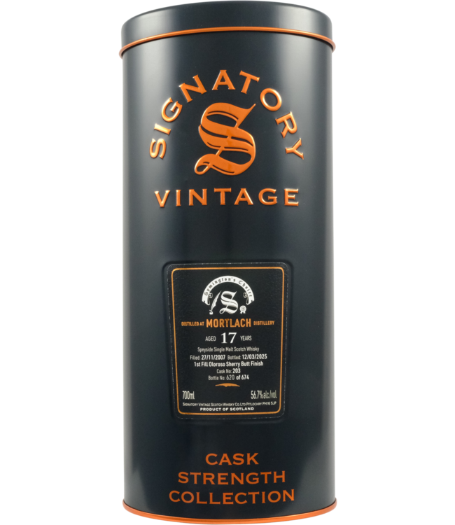 Mortlach Mortlach 2007 Signatory Vintage - Cask 203