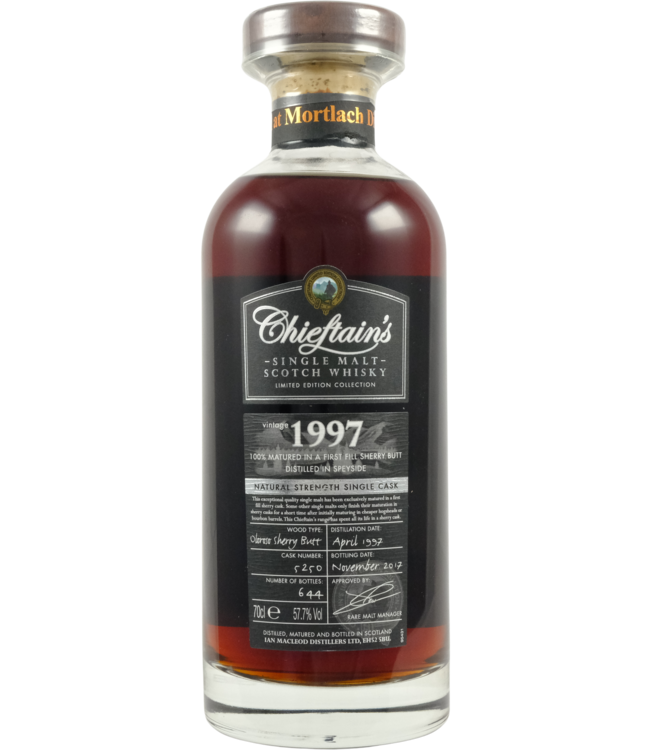Mortlach Mortlach 1997 Ian Macleod - Cask 5250