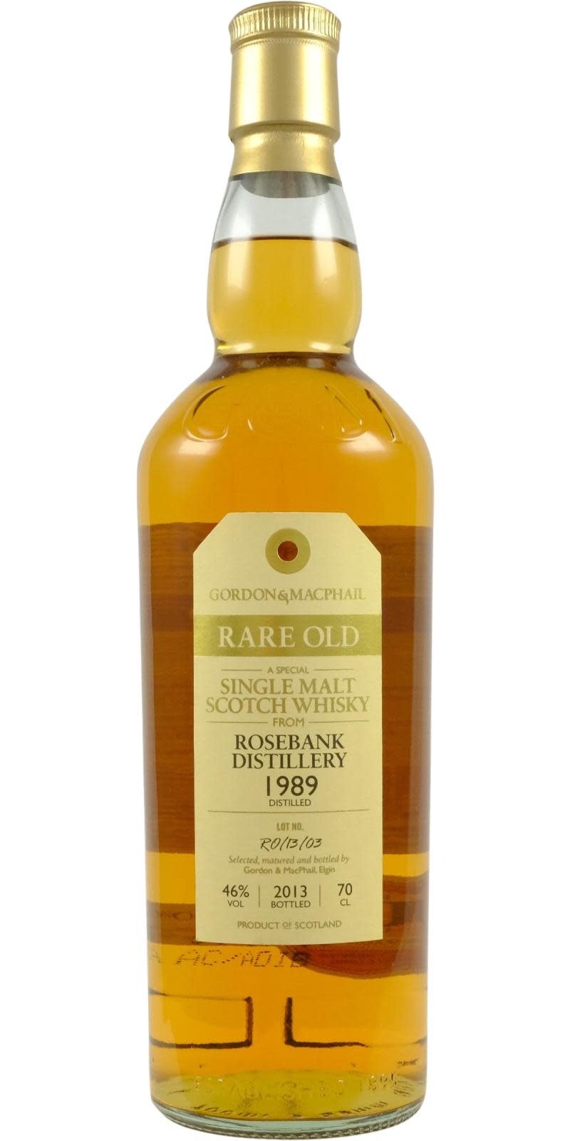 Rosebank 1989 Gordon & MacPhail - buy online | Whiskybase Shop