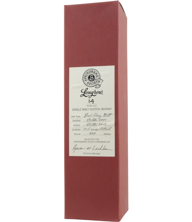 Longrow Longrow 2001