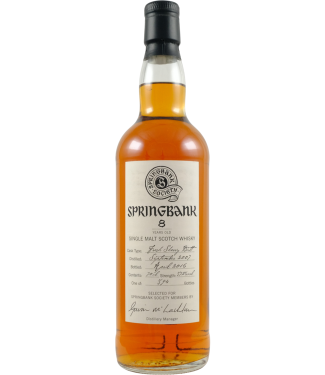 Springbank Springbank 2007 - 8-year-old