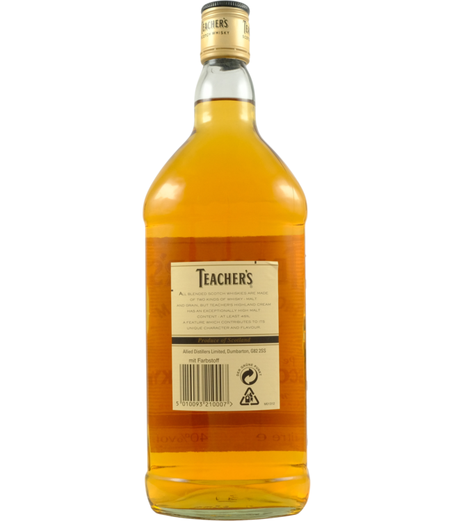 Teacher's Teacher's Highland Cream - Wm. Teacher & Sons Ltd.