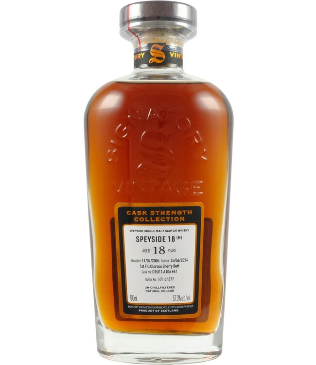 Macallan Speyside (M) 2005 Signatory Vintage