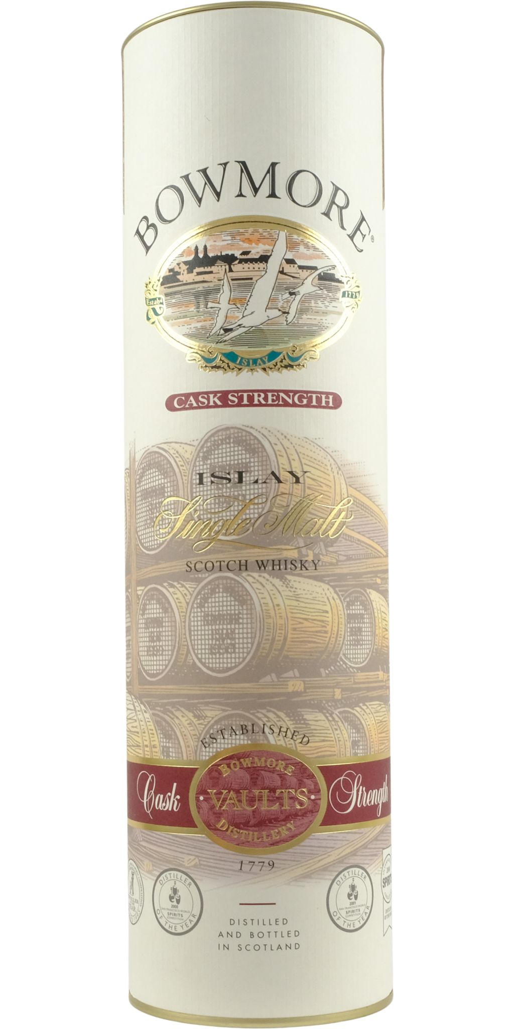 BOWMORE Cask Strength 700ml 56％ Bowmore Cask Strength 56% Islay Single Malt Whisky 0,7l