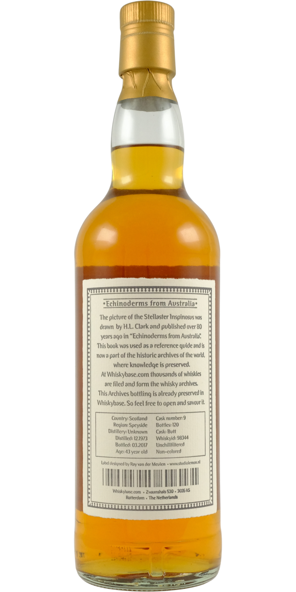 ねっこ スペイサイドリージョン シングルモルト 1973 43年 47.1% シェリー