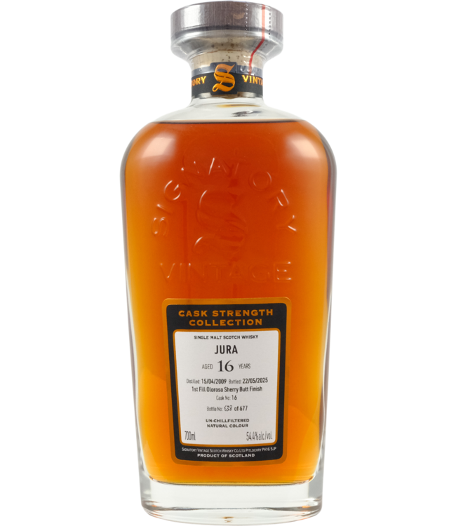 Isle of Jura Isle of Jura 2009 Signatory Vintage - Cask #16