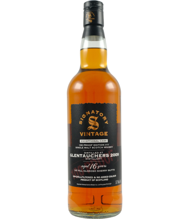 Glentauchers Glentauchers 2009 Signatory Vintage - Exceptional 100 Proof #11
