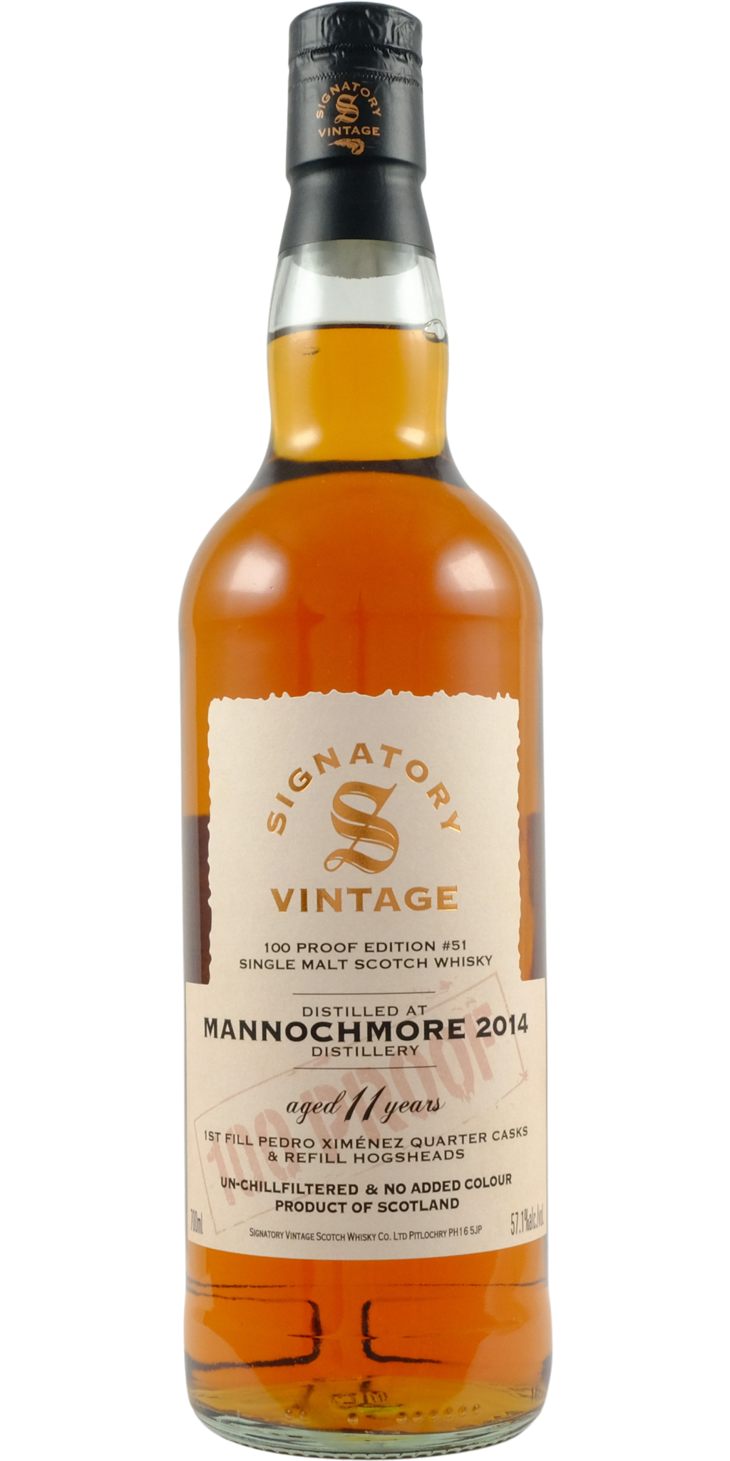 SIGNATORY VINTAGESecretspayside(M) 14年 ウィスキー_スペイサイド／SIGNATORY VINTAGE SMALL BATCH EDITION