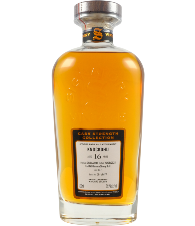 Knockdhu Knockdhu 2008 Signatory Vintage - Cask #7