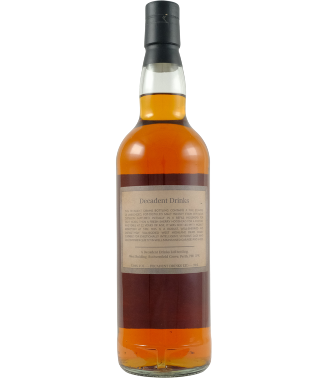 Ben Nevis Ben Nevis 2012 Decadent Drinks