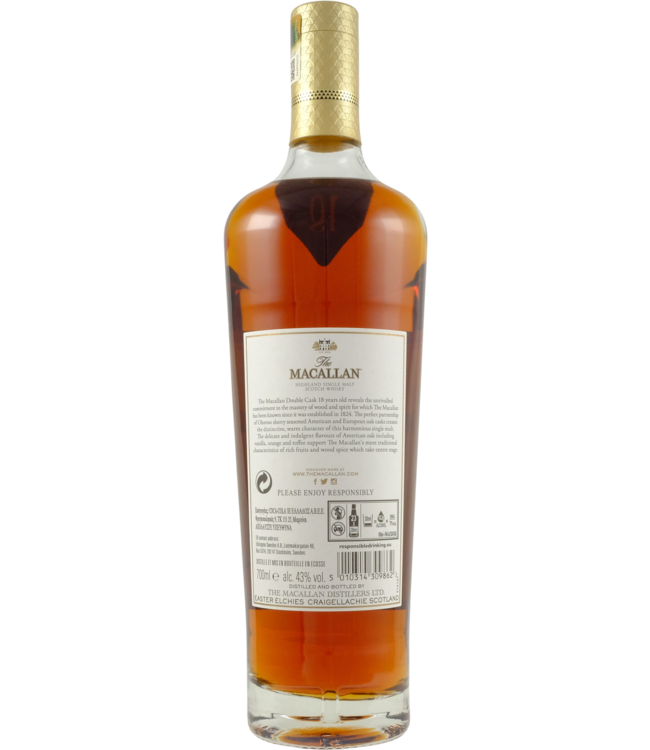 Macallan Macallan 18-year-old Double Cask