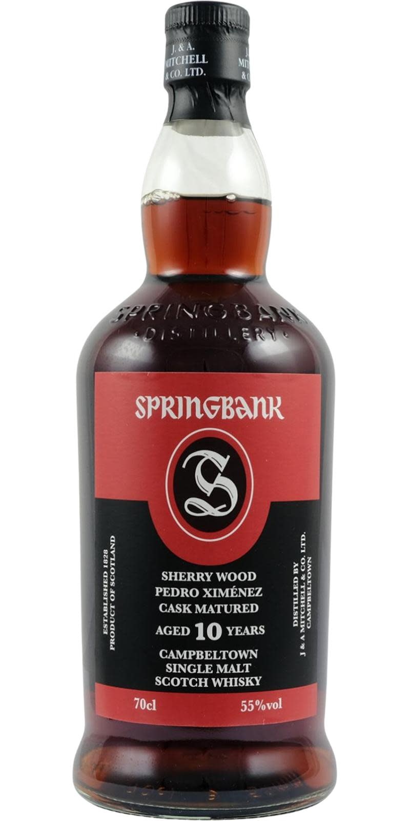 SPRINGBANK 10年 & 12年 Springbank 10-year-old - PX Cask Matured - buy online | Whiskybase