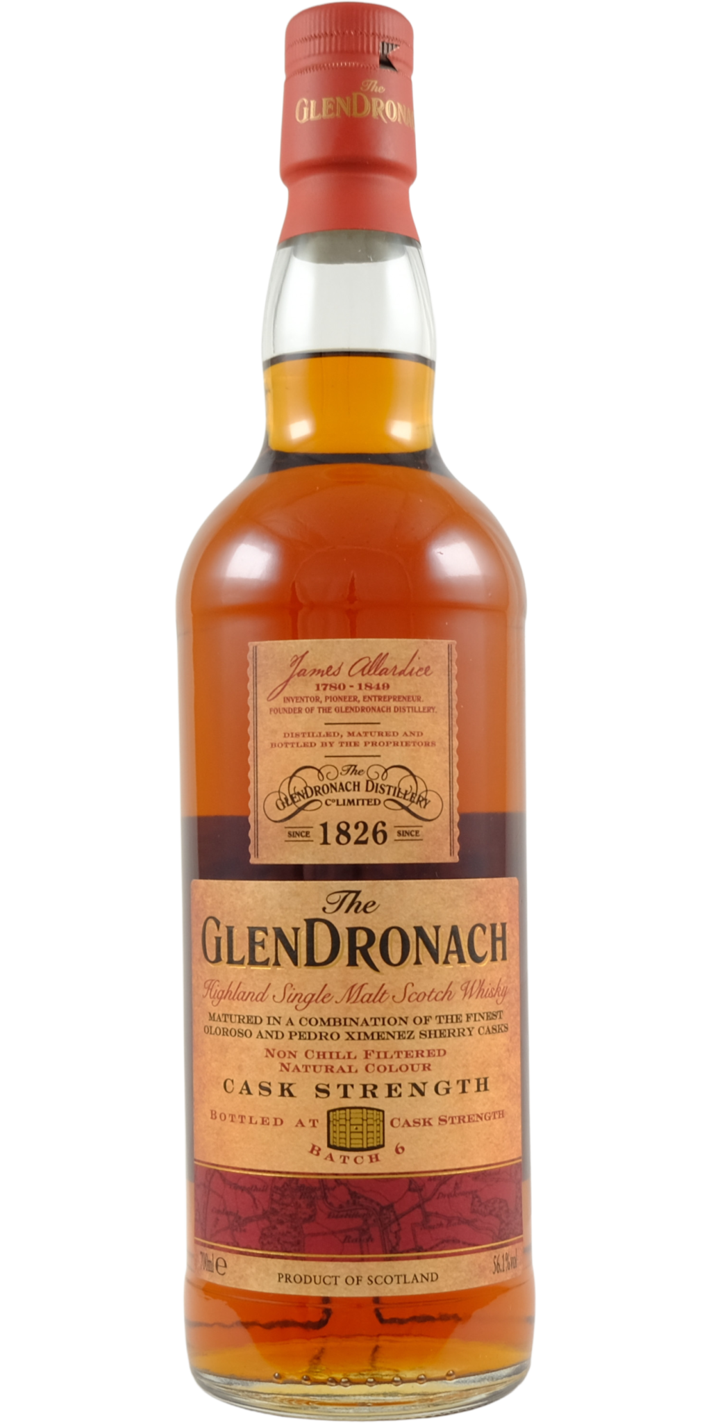 Glendronach Cask Strength #6 - buy online | Whiskybase Shop