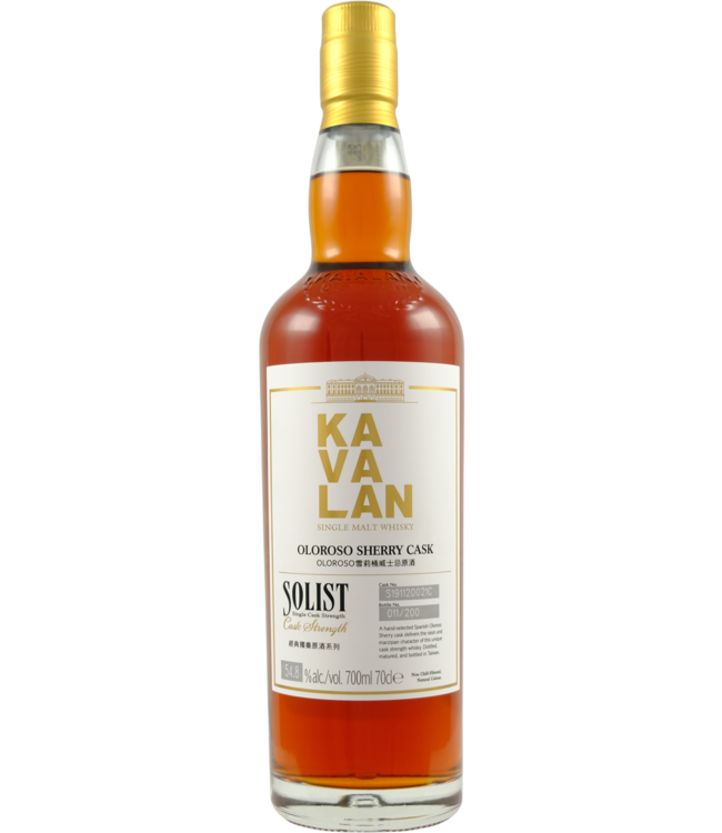 Kavalan Kavalan Solist Sherry Cask  S191120021C