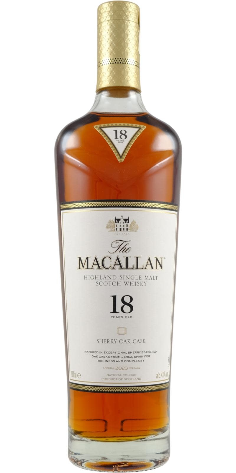 Macallan 18-year-old - 2023 Edition - buy online | Whiskybase Shop