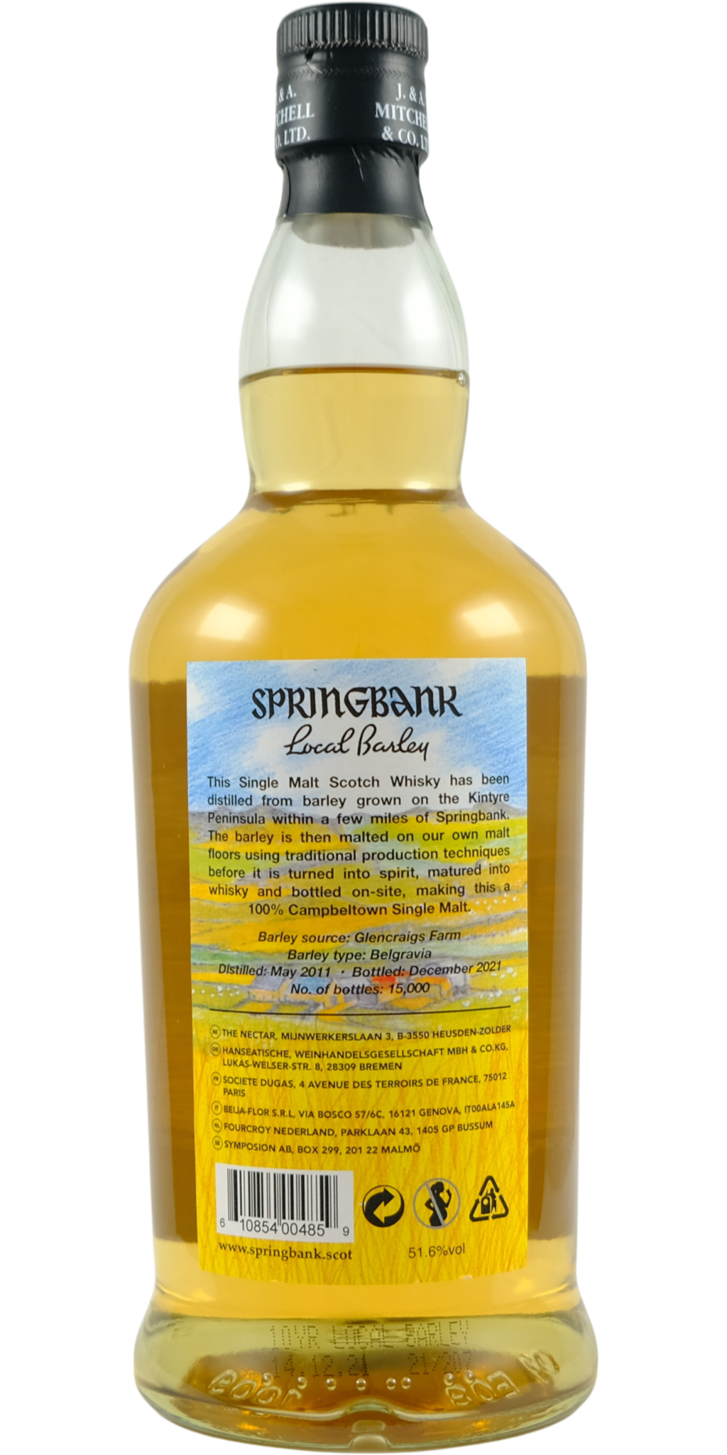 Springbank 10-year-old Local Barley 17/521 - buy online