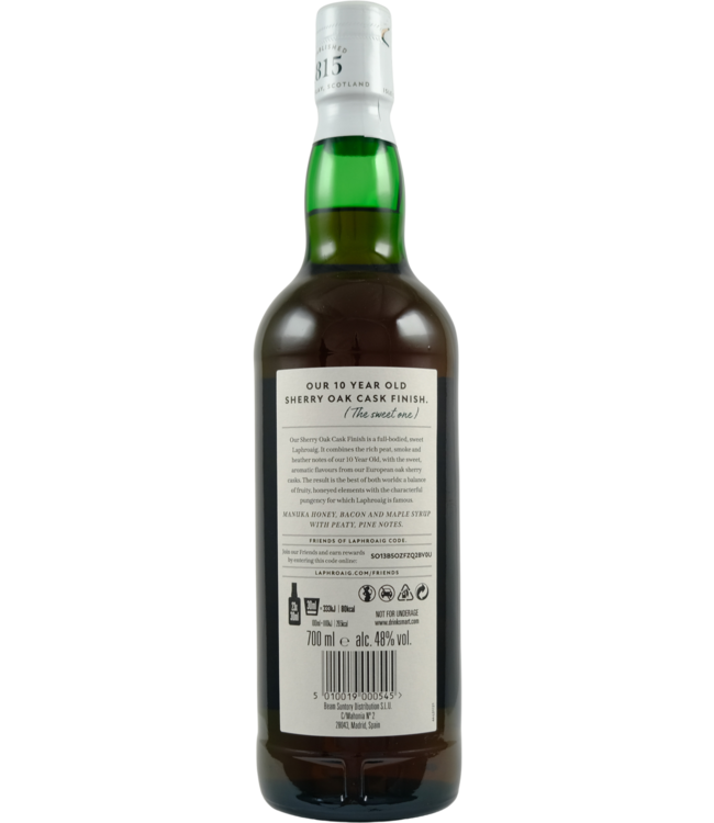 Laphroaig Laphroaig 10-year-old - Sherry Oak Finish