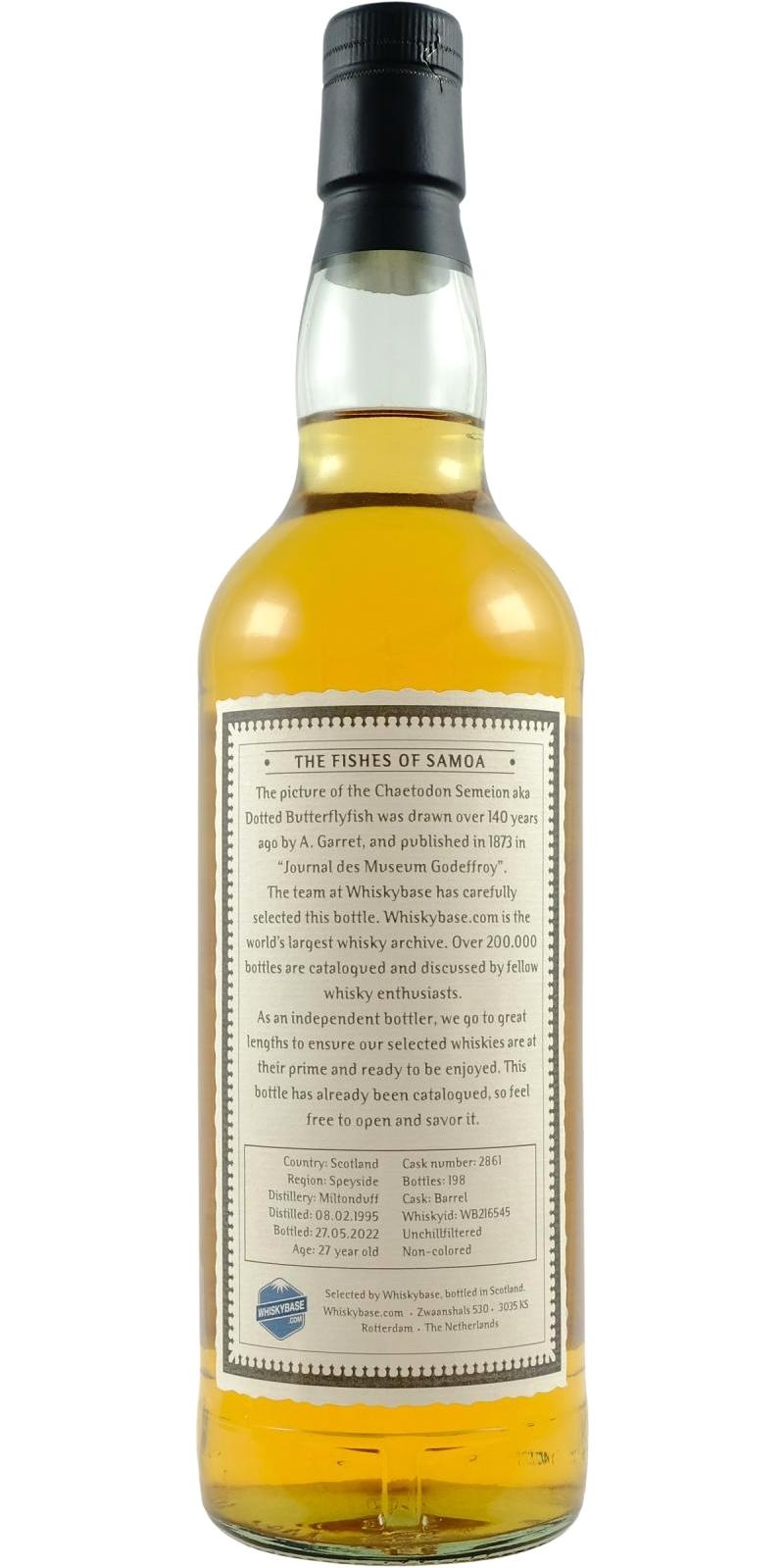 Collectie - Miltonduff 1995 Archives - 49.5% - buy online