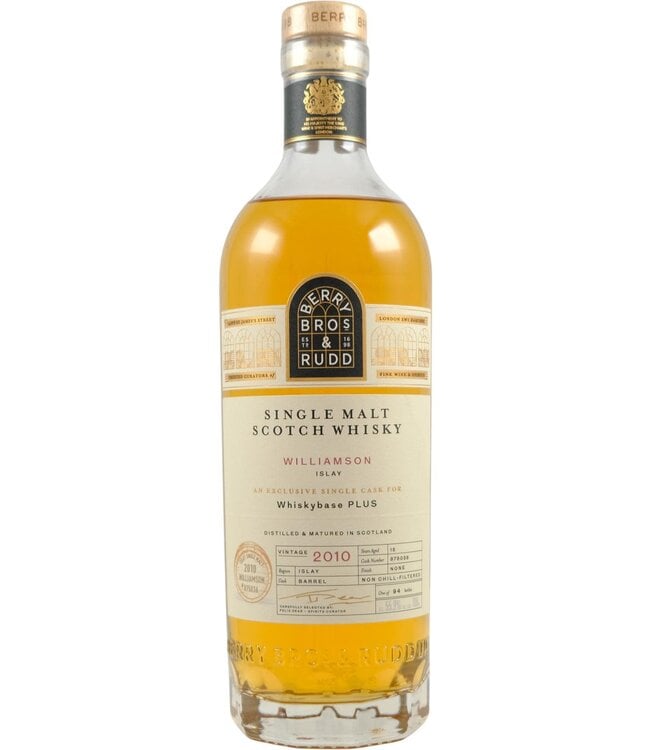 Williamson Williamson 2010 Berry Bros & Rudd - Whiskybase PLUS Exclusive