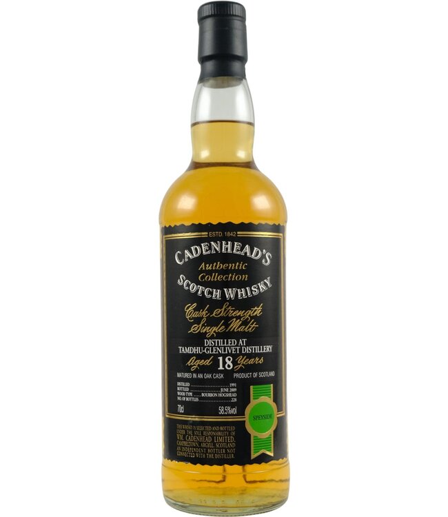 Tamdhu Tamdhu 1991 Cadenhead's