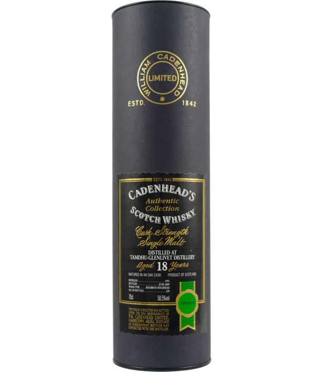 Tamdhu Tamdhu 1991 Cadenhead's