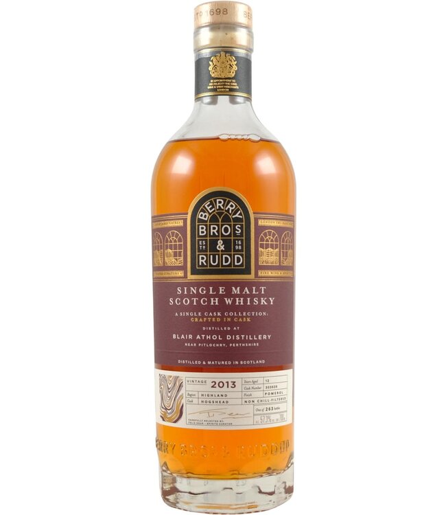 Blair Athol Blair Athol 2013 Berry Bros & Rudd - Pomerol Finish