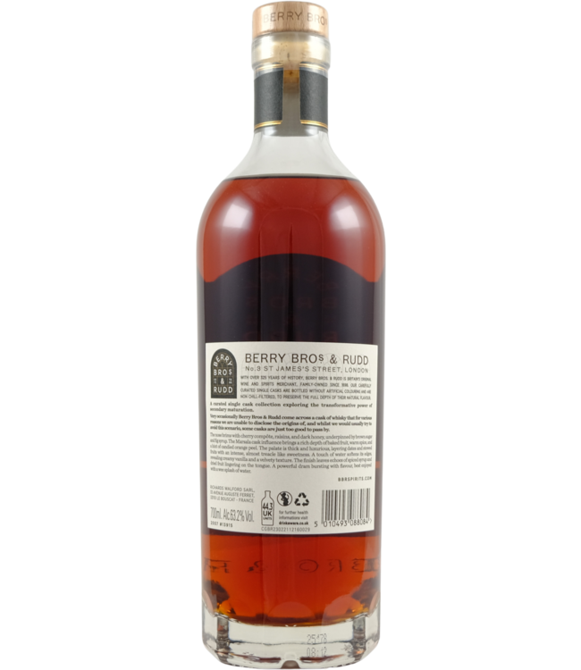 A Secret Speyside Distillery 2007 Berry Bros & Rudd
