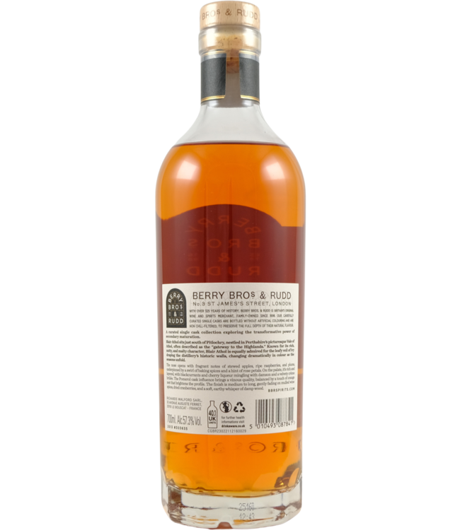 Blair Athol Blair Athol 2013 Berry Bros & Rudd - Pomerol Finish