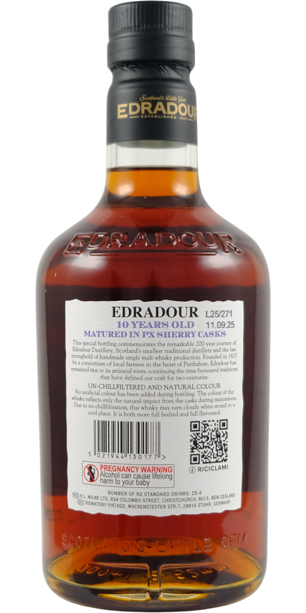 Edradour 2015 - PX Cask Matured - buy online | Whiskybase Shop