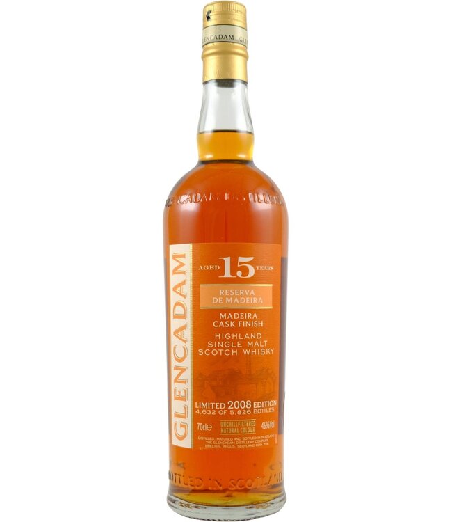 Glencadam Glencadam 2008 - Reserva de Madeira
