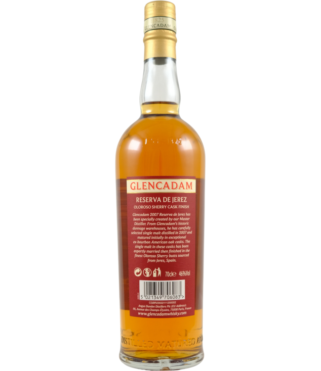 Glencadam Glencadam 2007 - Reserva de Jerez