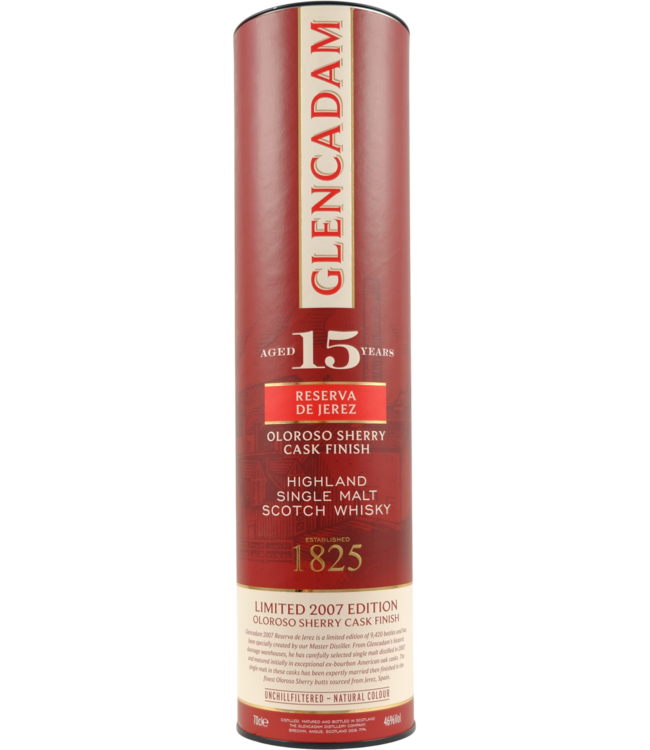 Glencadam Glencadam 2007 - Reserva de Jerez