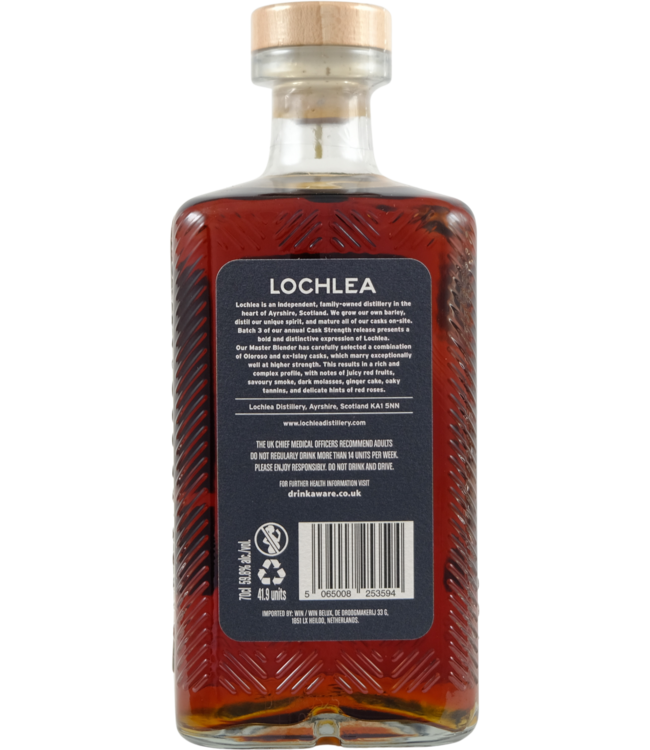Lochlea Lochlea Cask Strength Batch #3